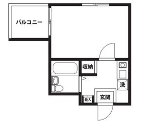 パレス和田町の物件間取画像